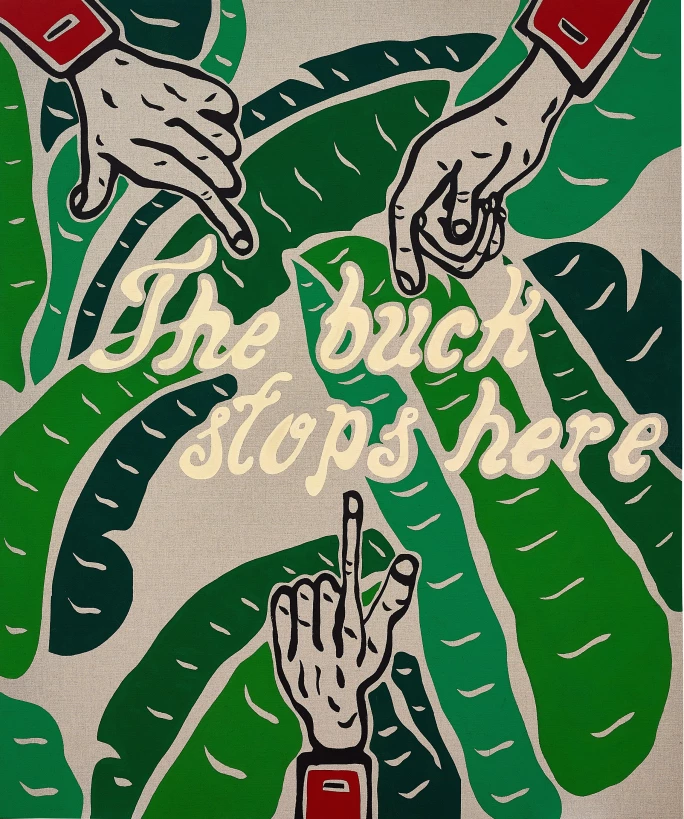 喬爾·梅斯勒，《無題（責無旁貸）》，2010年