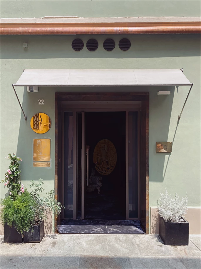 Osteria Francescana 餐廳入口