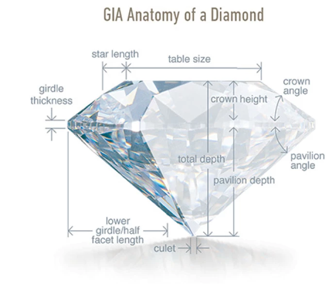 鑽石解剖圖