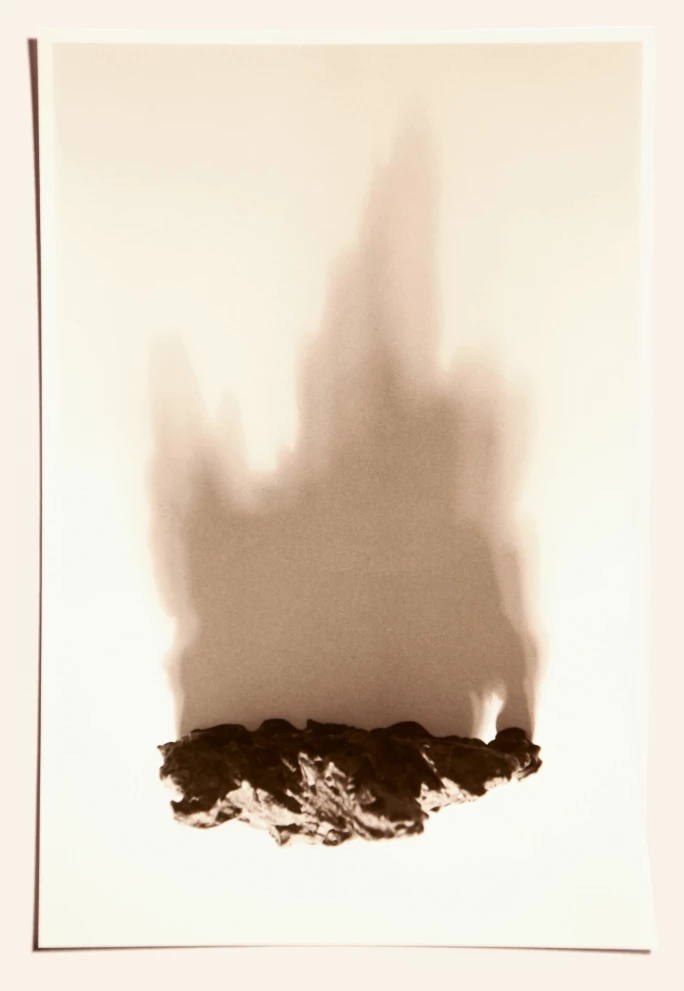 明至清 靈璧石供