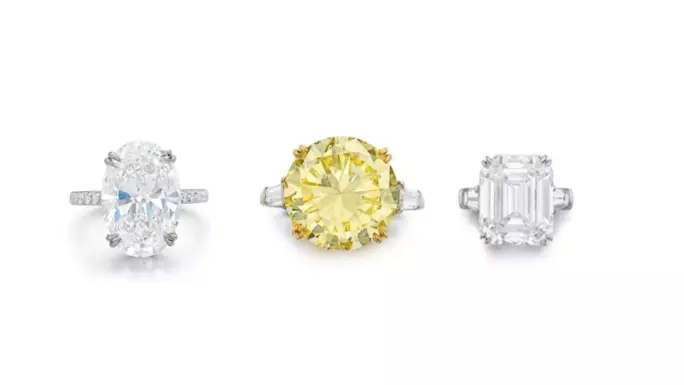 海瑞溫斯頓鑽石戒指